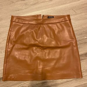 RW pleather skirt size 10